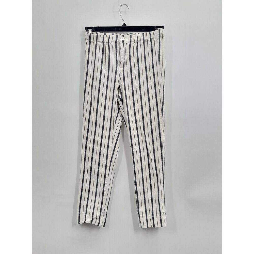 John‎ Galt One Size Small Striped Pants Cotton Spandex Pull On Pinstriped